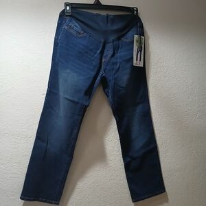 S.O.N.G size m Dark Blue Straight Leg Women's Jeans